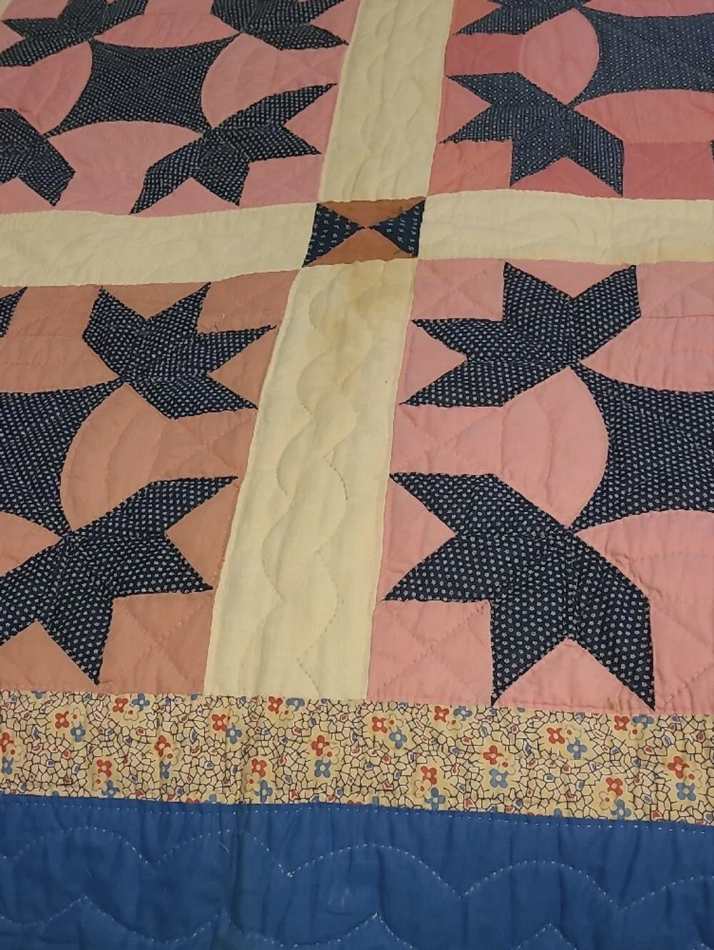 Handmade cutter quilt
